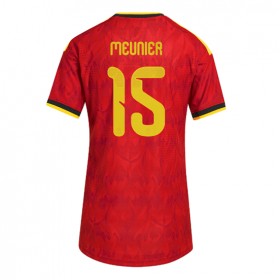 Belgien Thomas Meunier #15 Hemmakläder Dam VM 2026 Kortärmad